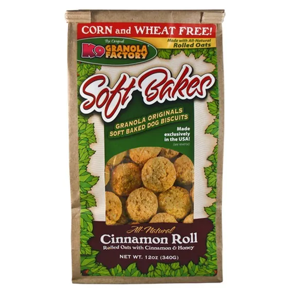 12 oz. K-9 Granola Factory Soft Bakes Cinnamon Roll - Health/First Aid